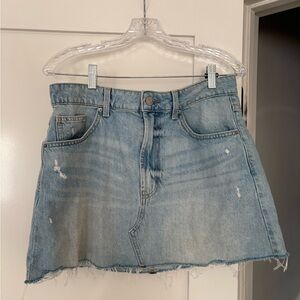 Cotton on Denim Mini Skirt - Light Blue size 30
